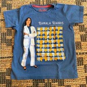 Piccolina Kamala Harris t shirt girls size 6